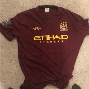 Authentic Manchester city jersey